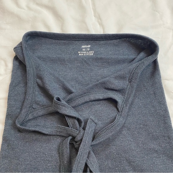 Aerie Charcoal Gray Halter Top (3 for $25!) - Picture 5 of 6